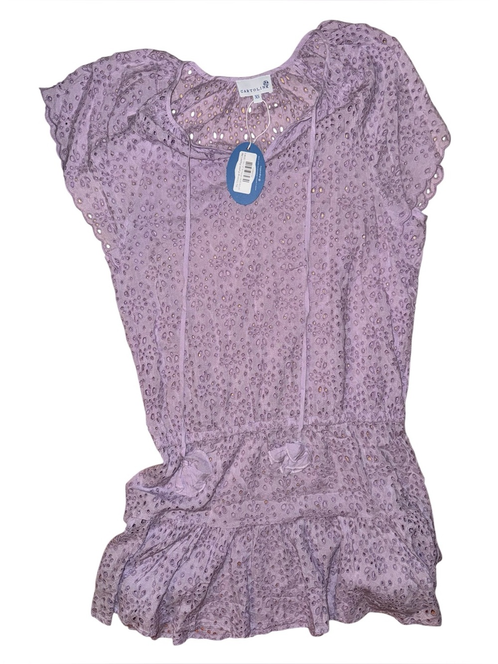Cartolina Joy Coverup Pastel Lilac XS NWT